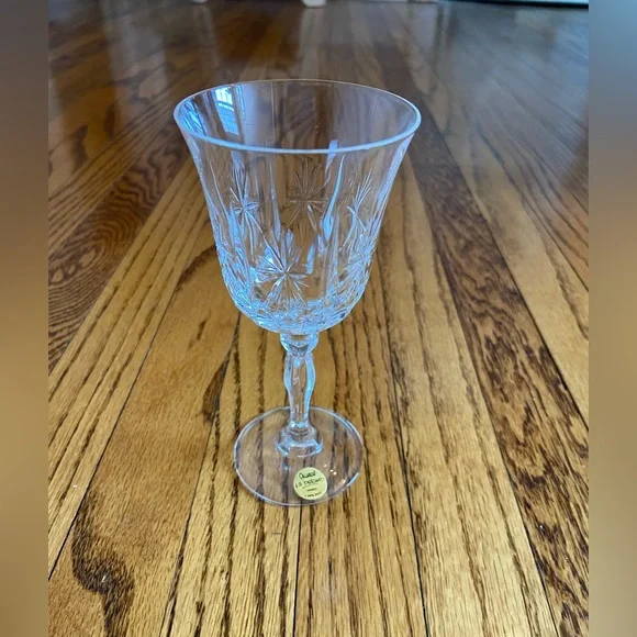 Vintage early 1980s JG Durand Set of 6 Port Wine Glasses in Box Never Used - Picture 3 of 8